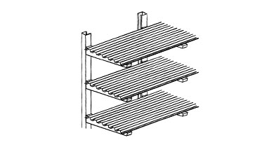 Cantilever Solid Decking