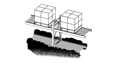 Pallet Boxes Smoke Rack