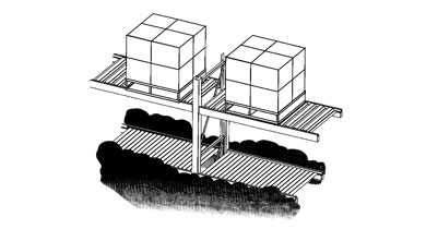 Shelving Boxes Smoke Rack